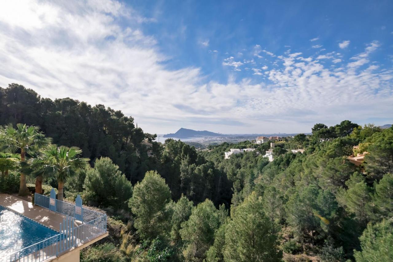 Pura Vida Terraza Vistas Mar Y Montana, Piscina, Parking By Vero Altea la Vieja Luaran gambar